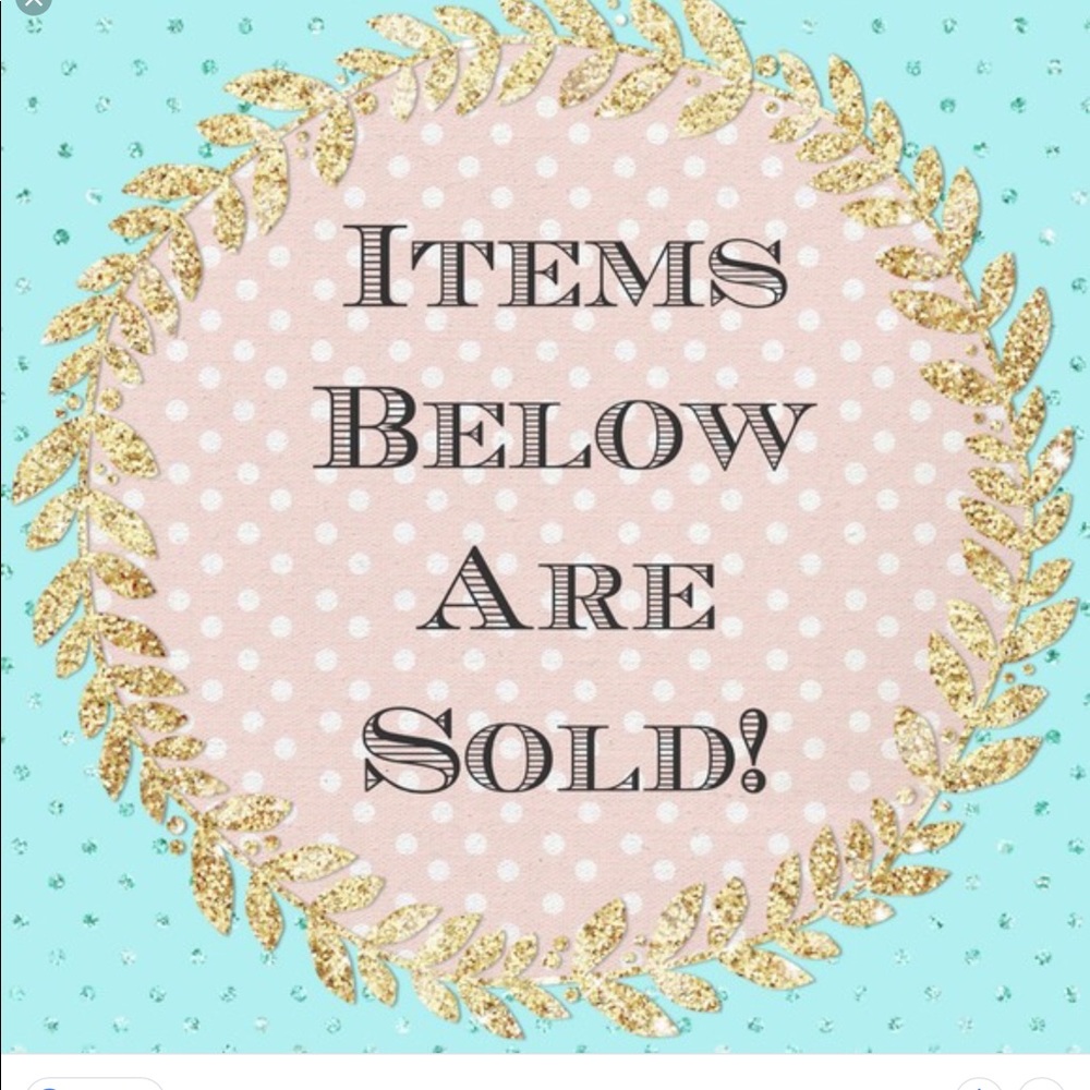 SOLD beyond this point.